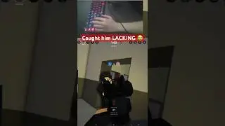 He got caught lacking 😭 #roblox #shorts