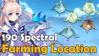 190 Specter Spectral Genshin Impact Farming Route Location - Lokasi Specter Spectral Genshin Impact