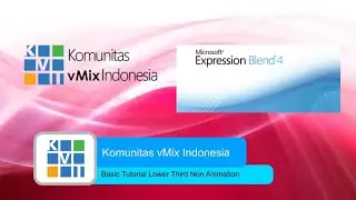 vMix Title / Lower Third Part 1 - Static Title