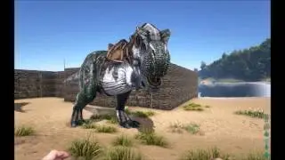 T-rex ROAR in ARK Survival Evolved - Patch 177.0 - 18/06/15