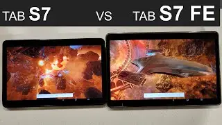Tab S7 FE vs TAB S7. PERFORMANCE