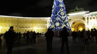 Рождество, Санкт-Петербург, Дворцовая площадь