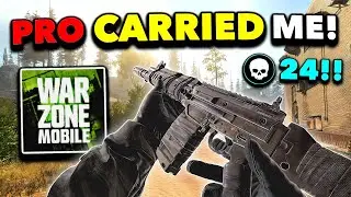 I PLAYED WARZONE MOBILE WITH A PRO PLAYER…
