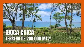Terrenos de 200 000 mt2 y 206 000 mt2 en Boca chica @FFSOLOFINCARD