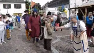 Einzug der Sieben Schwaben beim Herzogfest 2015 in Türkheim