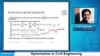 Multi-variable optimization with inequality constraints: Lecture-7A