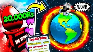 ТОП МИРА СКОРОСТИ ЗА 20,000 РОБУКСОВ! КУПИЛ ПИТОМЦА ЗА 1,000,000 ПОБЕД! ROBLOX Race Clicker 1m