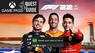 F1 22 Weekly Xbox Game Pass Quest Guide - Complete 20 Laps