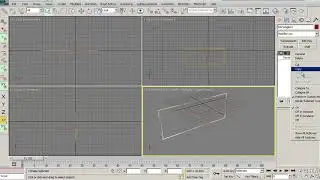 Модификатор Extrude и Reset XForm