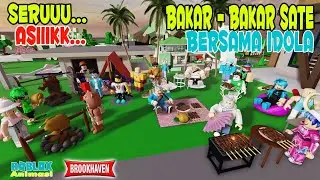 Serunya Bakar Sate Bersama Fans AKUDAV - Animasi Roblox