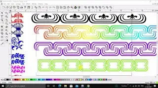 Create new border design in flexi sign with the help of beginner file ll flexi sign ll flexi8.1ll