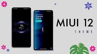 New MIUI 12 Theme With High Look Lock Screen and Charging Animation 