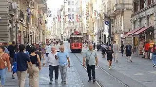 Улица  Истикляль. İstiklal Cd. İstanbul, Турция