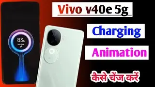 Vivo v40e 5g charging animation setting / how to change dynamic effect vivo v40e 5g