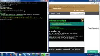 how to uninstall git using chocolatey in windows operating system