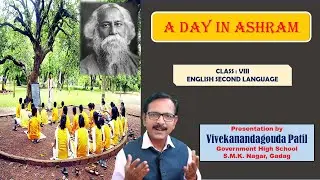 A Day In Ashram 8th std English Second Language.