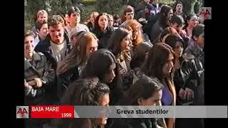 BAIA MARE (1999) -  Greva studenților