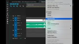 Syncing Camera Audio And External Audio Easily In Premiere Pro CC