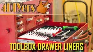 How to Cut and Install Drawer Liners in your Toolbox