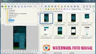 CARA MENAMBAHKAN WATERMARK DI BANYAK GAMBAR SEKALIGUS