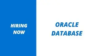 Oracle Database Developer | Oracle Database Developer Jobs | Oracle Database | Oracle Jobs