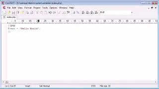 Beginner PHP Tutorial   16   Variables