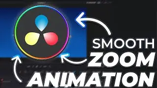 HOW TO MAKE SMOOTH ZOOM ANIMATIONS | Davinci Resolve Tutorial