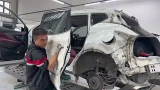 Full record of Nissan SUV repair.
