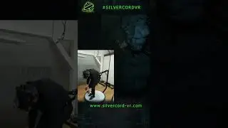 Half Life: Alyx | SilverCord-VR Treadmill | Walking in virtual reality #Shorts