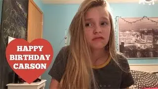 HAPPY BIRTHDAY CARSON!!!