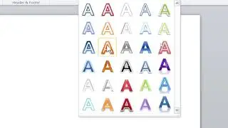 Inserting Text Box, WordArt and Drop cap