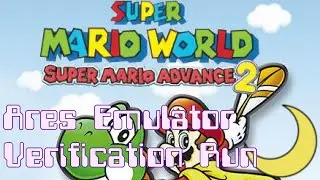 [Ares Emulator] Super Mario Advance 2: Super Mario World - Verification Speedrun as Luigi