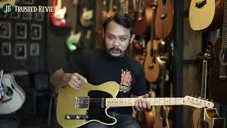 Gitar Mevvah lapis emas!! Fender Custom Shop Telecaster NOS Dual Tone FM Gold