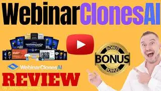 Webinar Clones AI Review ⚠️ WARNING ⚠️ DON'T GET WEBINAR CLONES WITHOUT MY 👷 CUSTOM 👷 BONUSES!!