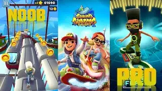 subway surfers | competition | NOOB vs PRO | Play With Zahid