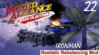 [22] Jagged Alliance BiA (Realistic Rebalancing Mod - Ironman) Storming of the Bastille