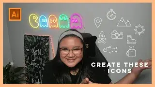 How to create a simple icon set in Adobe Illustrator tutorial