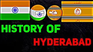 [HISTORY OF HYDERABAD]✊🌍☠ In Nutshell || [SUPER WAR]😱⚔️💀#shorts #countryballs #geography #mapping