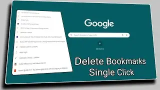 ✅How to Delete all Bookmarks on Google Chrome