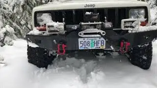 Timothy and little crater lakes snow wheeling