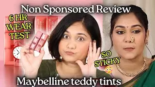 New Maybelline Superstay Teddy Tints NON SPONSORED Review & Wear Test #BrutallyhHonestReviews