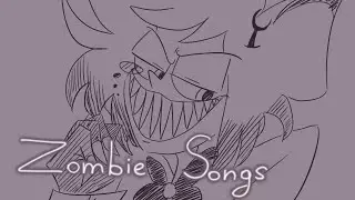 Meme Animation || Zombie Songs || Hazbin Hotel || Alastor And Angel Dust || Animatics