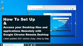 How To Set Up Chrome Remote Desktop #techdeskvlogs