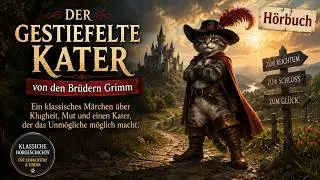 Der gestiefelte Kater - Märchen Klassiker der Gebrüder Grimm - Hörbuch für Erwachsene