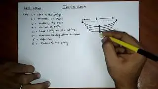 LEAF SPRING: DEFLECTION, BENDING STRESS