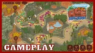 Age of Defense Prehistory Gameplay Walkthrough / [No Commentary]