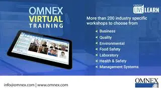 Omnex Training, Consulting, Auditing & Software Implementation - Omnex Virtual Training