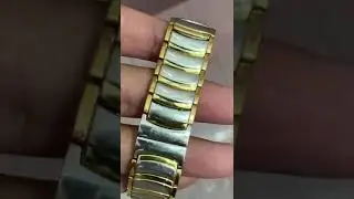 Rado jubilee two tone round shape men's quartz watch