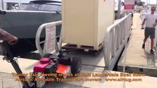 SD moving freight at Lauderdale Boat Show 1