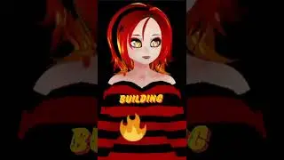Building Myself Up To Say Hello & Begin Stream #vtuber #envtuber #aussievtuber #firevtuber